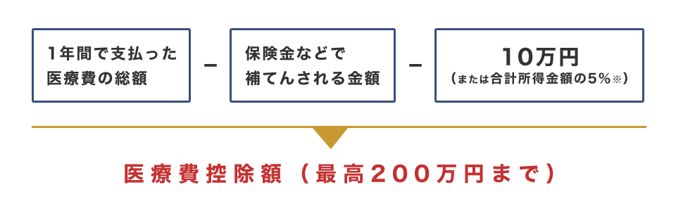 医療費控除の計算方法